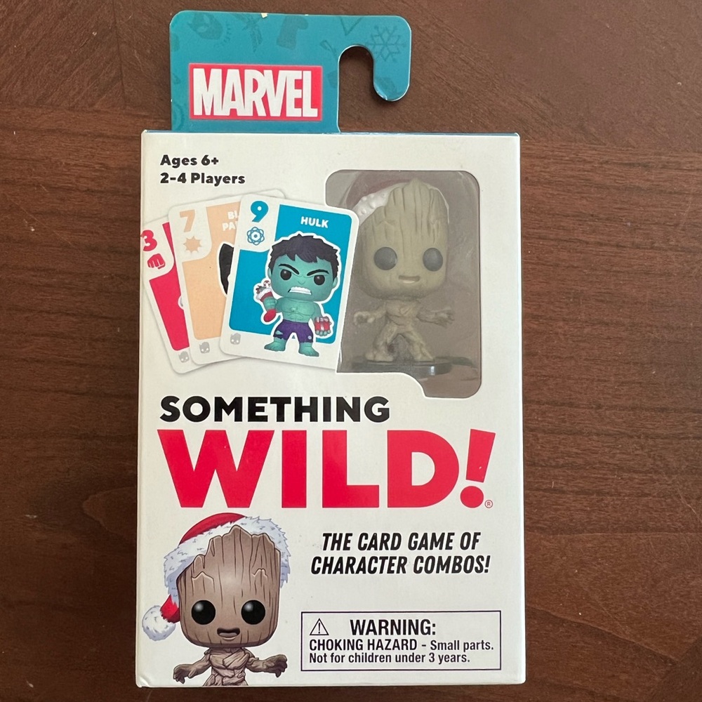 Funko Marvel Guardians of the Galaxy Holiday Baby Groot Something Wild Card Game
